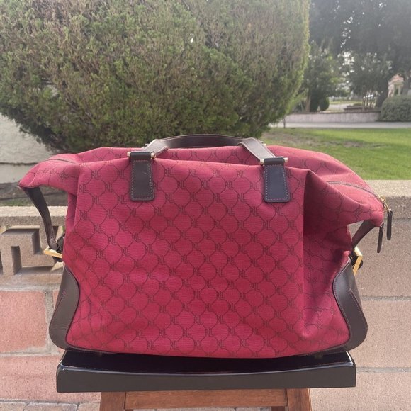 Ralph Lauren Bags Vintage Lauren By Ralph Lauren Polo Jacquard Red